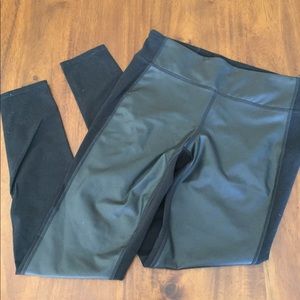 Athleta Faux Leather Leggings